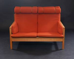 Børge Mogensen. To-pers. sofa af eg, model 2252.
