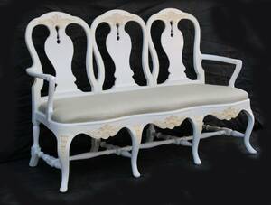 Soffa, rokokostil, 1900-talets första hälft