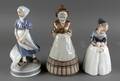 Bing  Grøndahl samt Royal Copenhagen. Tre figurer 3