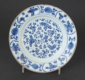 Tallrik, Kina, Kangxi, 1700-tal