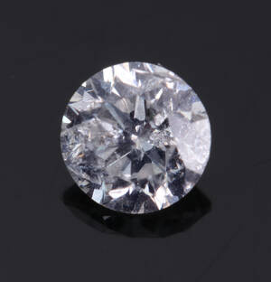 Uindfattet diamant, ca. 0.46 ct