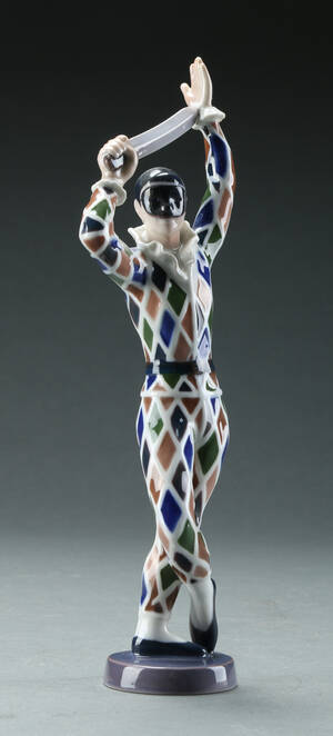 Bing  Grøndahl. figur Harlekin nr. 2354  Denne vare er sat til omsalg under nyt varenummer 4234687