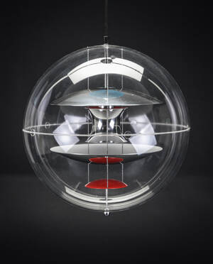 Verner Panton. Pendel, VP-Globe Ø. 50 cm 