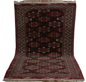 Handknuten matta, Turkmen, old