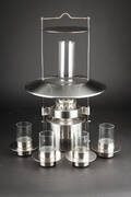 Erik Magnussen for Stelton. Skibslampe  olielampe samt fyrfadsstager 5