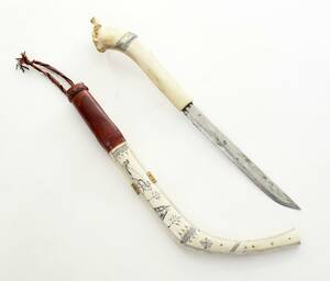 Huggare  Halvhornskniv 1900-tal