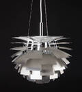 Poul Henningsen. Pendel Koglen stål Ø. 48 cm. Nummerbevis Denne vare er sat til omsalg under nyt varenummer 4822277