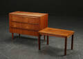 Kommode samt sidebord, teak og palisander, 1960erne 2