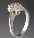 Solitaire ring ca. 1.52 ct.