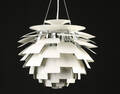 Poul Henningsen. Koglen pendel Ø 60 cm., hvid 