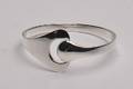 Georg Jensen. Puzzle-armring, Sterlingsølv