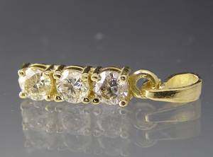 Brillant vedhæng ca. 0.95 ct.