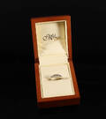 Mary ring, 14 kt. hvidguld med diamanter, 0.03 ct. Denne vare er sat til omsalg under nyt varenummer 4605630