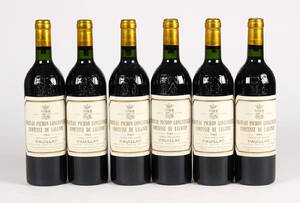 6 fl. Château Pichon Comtesse 1984 6