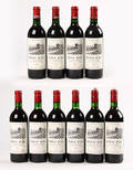 10 fl. diverse årg. Château Calon Montagne St.-Emilion 6