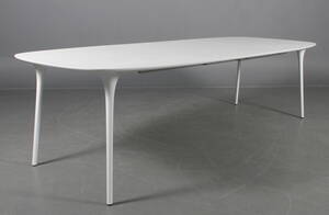 Fredericia FurnitureFurnId. Spisebord, model MELT m udtræk og to tillægsplader 3