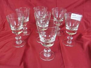 7 TUNGA KRAFTIGA GLAS H 16 CM