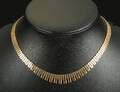 Murstenscollier af 14 kt guld 35,6 gr.  Denne vare er sat til omsalg under nyt varenummer 4028482