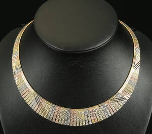 Halskæde af 14 kt guld ca. 37 gr. 