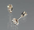 Diamant ørestikker, ca. 0.46 ct