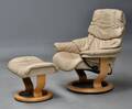 Ekornes. Stressless lænestol med skammel 2