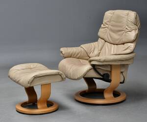 Ekornes. Stressless lænestol med skammel 2