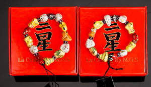 La Chance by M.O.S. Kinesiske lykkearmbånd i str. large 2