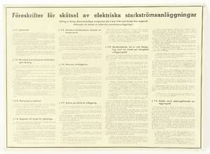 Litograferad plåtskylt, 1900-talets första hälft