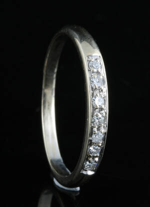 18kt diamond ring approx. 0.10ct