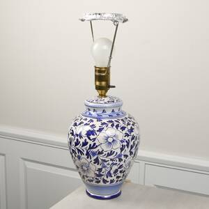 BORDSLAMPa, porslin, Italian