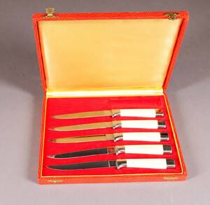 Othello Solingen. Knive med skaft af hvalrostand 5