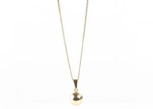 HALSBAND, med hänge 18 k guld