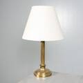 BORDSLAMPA, mässing, 1900-talets första del