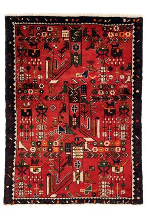 Persisk Hamadan tæppe, 132 96 cm.