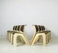 Space Design Kunststoff Stühle der 1970er Jahre 8
