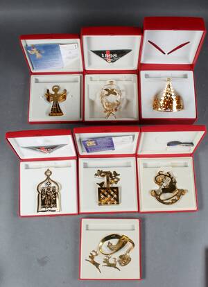 Georg Jensen. Samling juleuroer 7