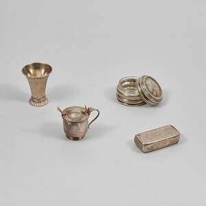 Dosor,  senapskopp bägare