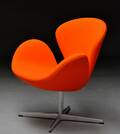 Arne Jacobsen. Svanen. Lounge stol, model 3320. Årg 2014