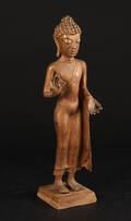 Burmesisk buddha, bronze 