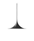 Claus Bonderup  Torsten Thorup, semipendel for Gubi, sort, Ø.47cm.