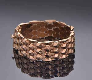 Marchio Dep, vintage armbånd af 18 kt. Guld