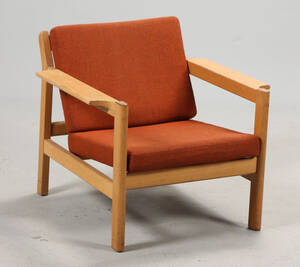 Børge Mogensen. Lænestol, model 2227  