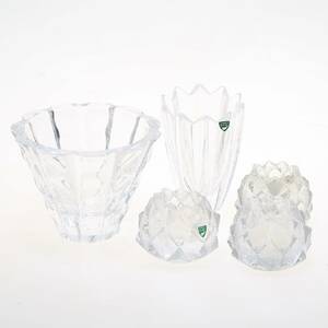 PARTI GLAS. Orrefors, fem delar