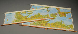 To skolekort af Danmark 2