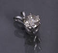Diamant vedhæng, ca. 0.50 ct