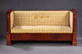 Sofa af lakeret egetræ, ca. 1900