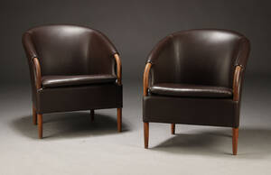 Nissen  Gehl. Par lænestole, model Opus 2