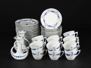 Bing  Grøndahl. Empire kaffestel, porcelæn 34