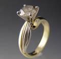 Solitaire ring ca. 2.10 ct. Denne auktion er annulleret - se nu vare 1969711