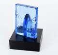 Bertil Vallien Skulptur Glas Kosta Boda 2000-tal